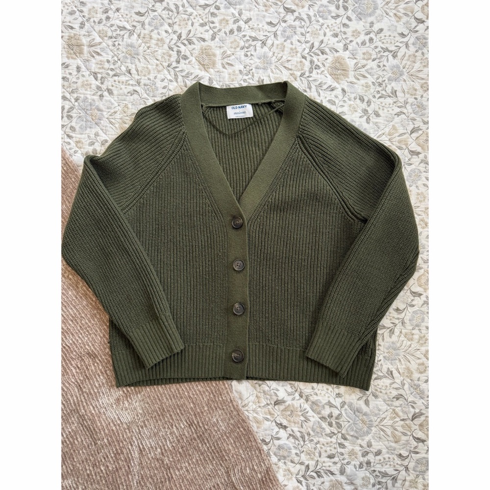 Old Navy Shaker Stitch Cardigan - L - EUC!